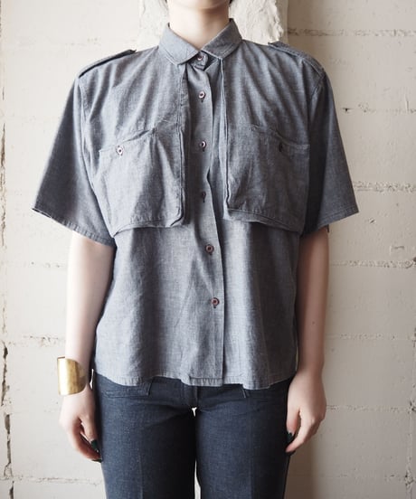 Double Pocket Chambray Shirt