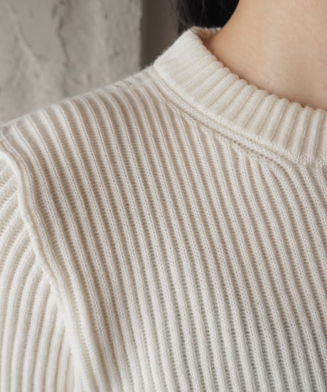 STONEISLAND Crew Neck Rib Knit IV