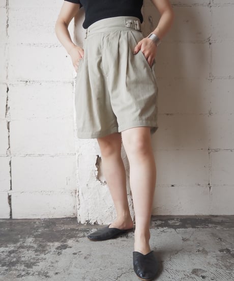 Side Belted Shorts BE