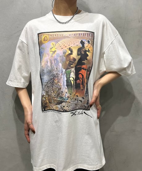 1990's Dead Stock USA Salvador Dali Tee　幻覚剤的闘牛士