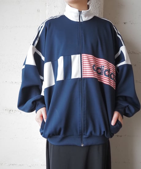 adidas Border×Stripe Track Jacket NVWHRE