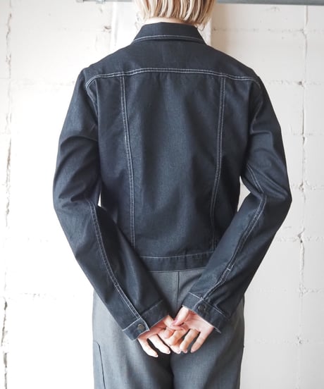 MARITHE FRANCOIS GIRBAUD Denim Jacket BK