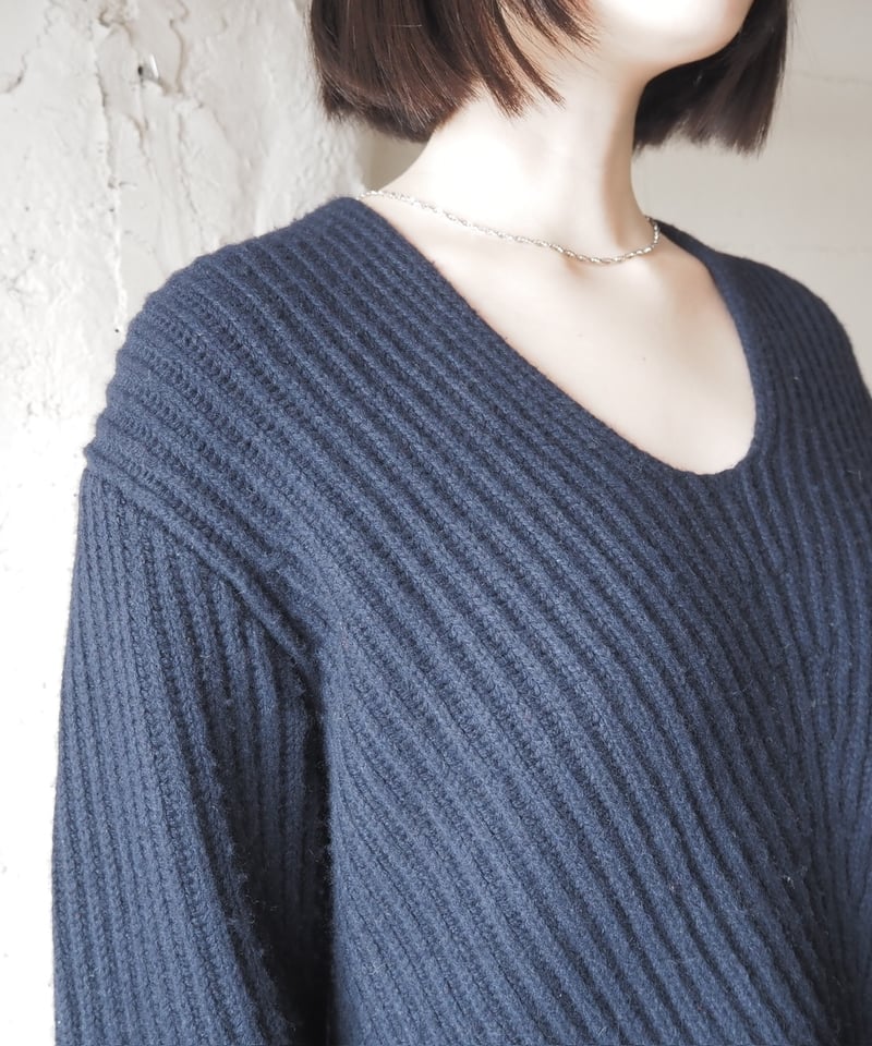 ACNE STUDIOS DEBORAH L-WOOL Rib Sweater NV | Orfeo