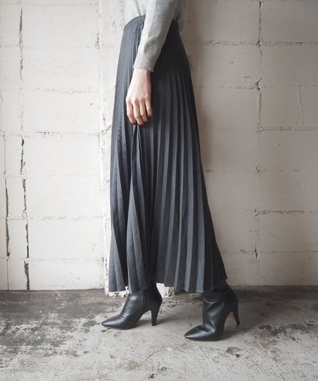 Accordion Pleats Skirt GR