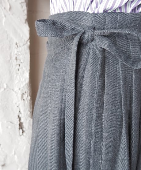 tricot COMME des GARÇONS Wrap Pleated Skirt GR