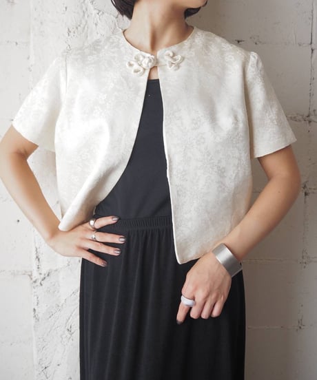 Shadow Pattern Short Sleeve China Jacket IV