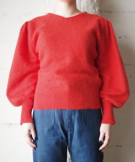 Volume Sleeve angora Knit RE
