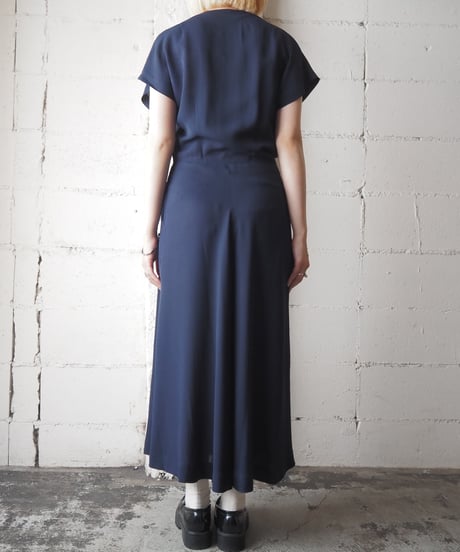 1960's Vintage French Sleeve Dress NV