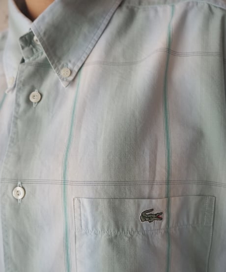 Remake LACOSTE Cropped Check Shirt LBLLGN