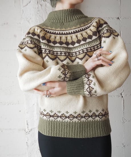 Nordic Pattern Sweater GNIV