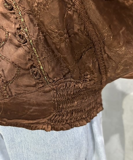 Frill Design Dolman Sleeve Tops BR