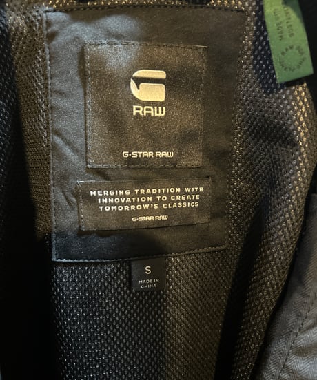 G-STAR RAW Design Pocket Zip Up Jacket BK
