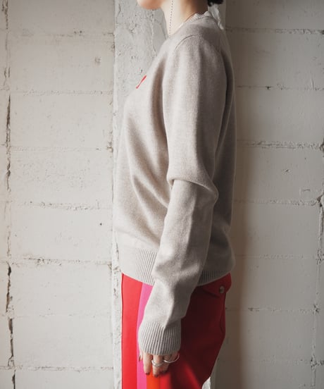 AMI PARIS Small Heart Knit BE