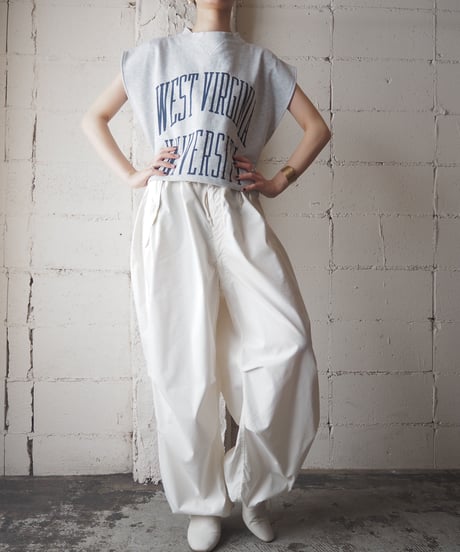 【Orfeo REMAKE】back open sweat vest GR