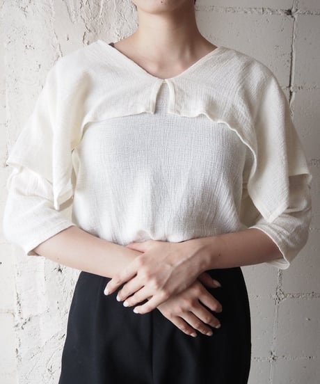 Square Big Collar Design Blouse IV