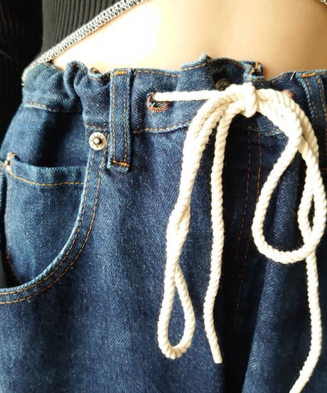 ORFEO MIX Draw String Big Denim