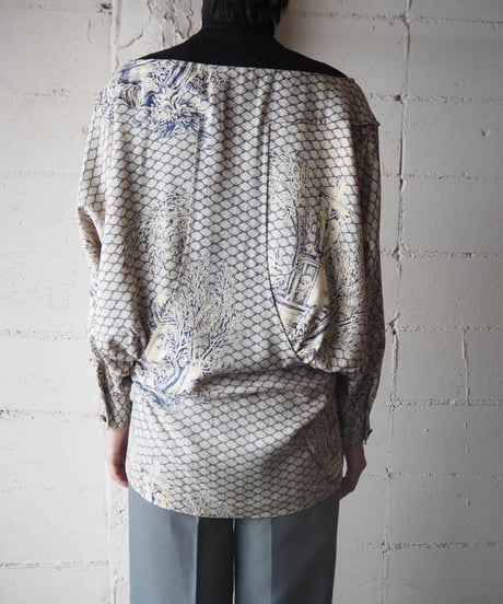 Dolman Sleeve Pattern Turtle Blouse NV