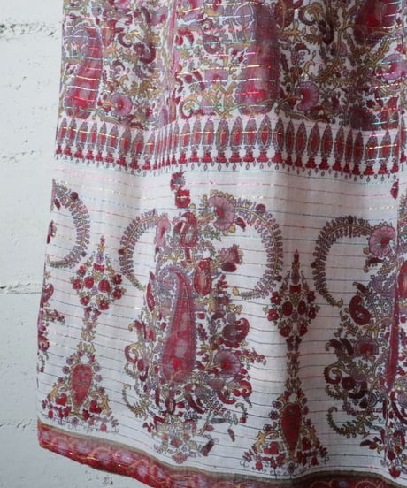 Vintage Indian Cotton Dress RE