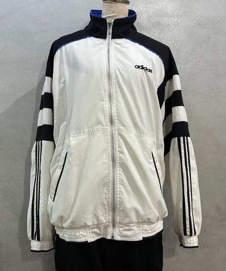 adidas 90's Nylon Track Jacket WH BK