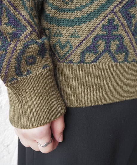 Arabesque Pattern Sweater KA