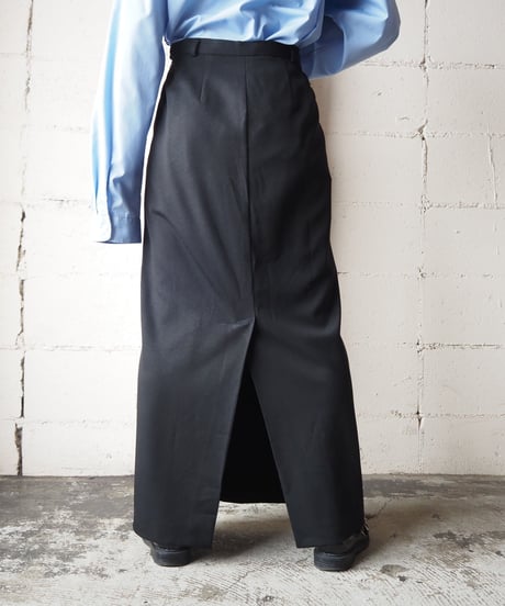 Back Slit Tight Skirt BK