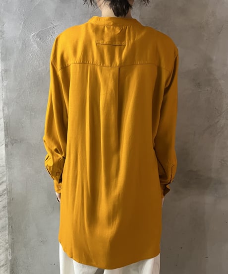 Band Collar Three Cuff Shirt OR