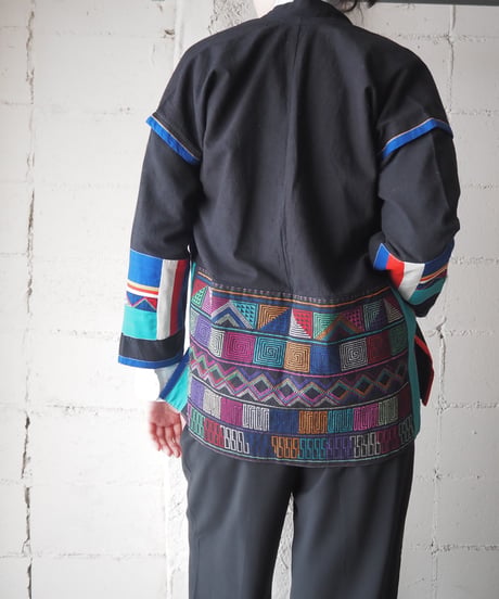 Ethnic Embroidery China Button Jacket BK