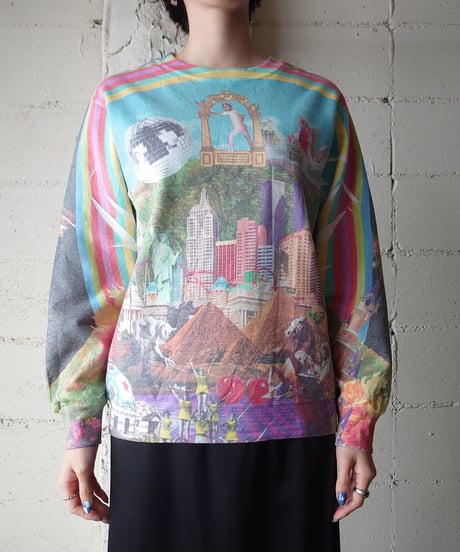 HALL OF FAME All Pattern Sweat PIBL