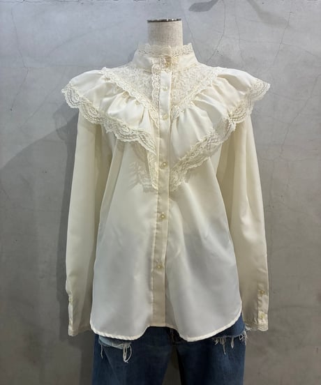 California Connection Frill Lace Blouse IV