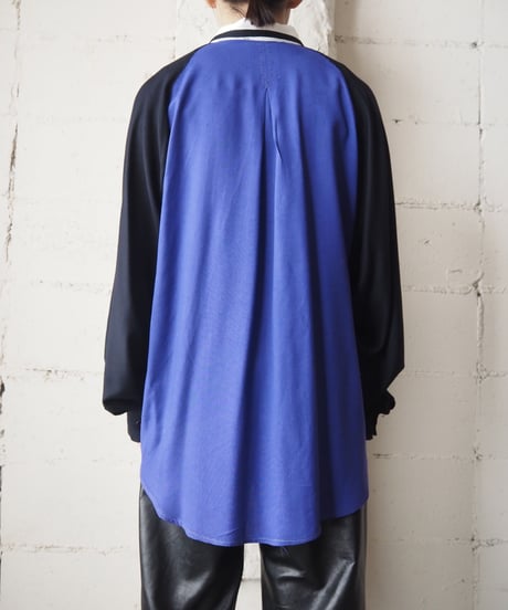Bicolor L/S Shirt PURBK