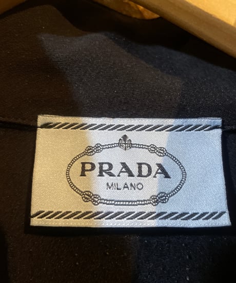 PRADA Stand Collar Half Zip Jacket BKRE