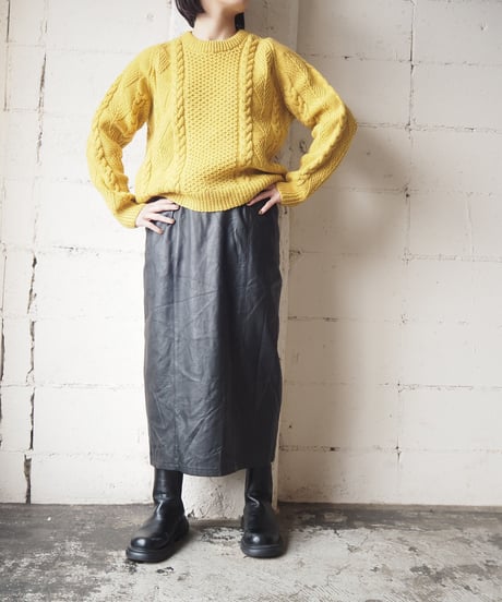 Color Fisherman Knit YE