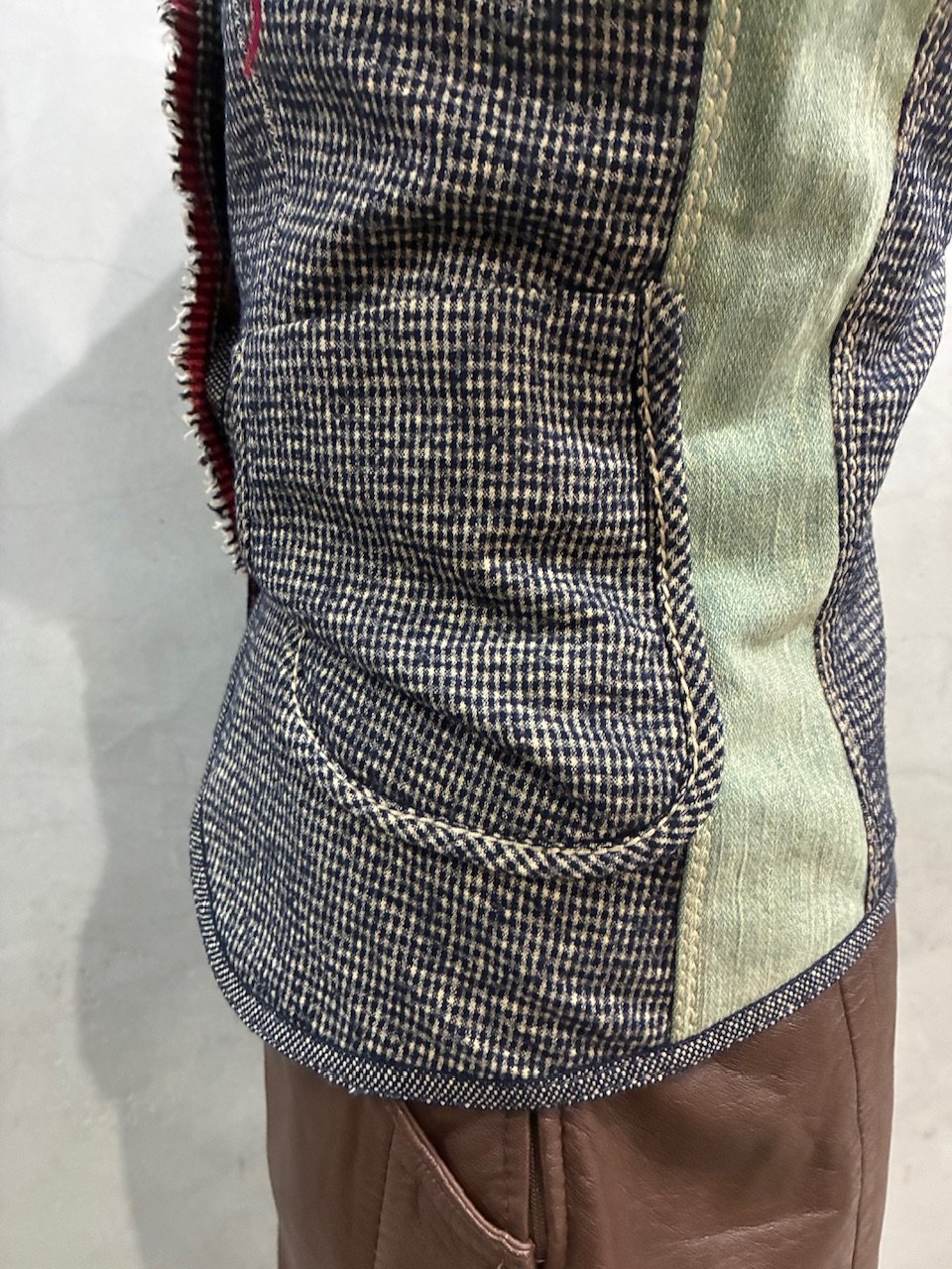 MARITHE FRANCOIS GIRBAUD Embroidery Wool Jacket