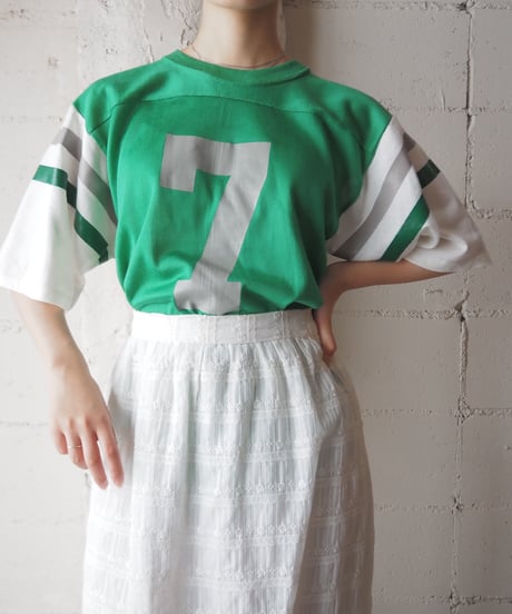 1970~80's Line Sleeve Game Shirt GN