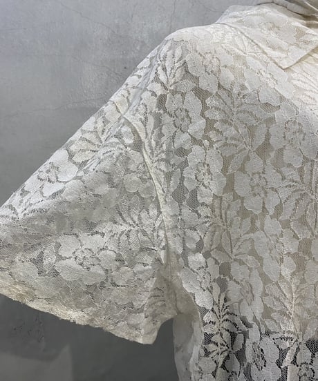 S/S Lace Shirt WH