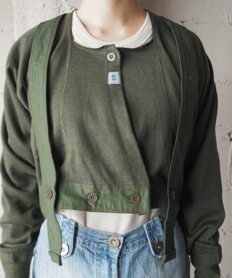 REMAKE Sweden Military Underpants Cardigan KA