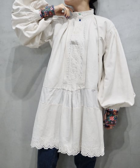 1930's Ukraine Embroidery Smock WH