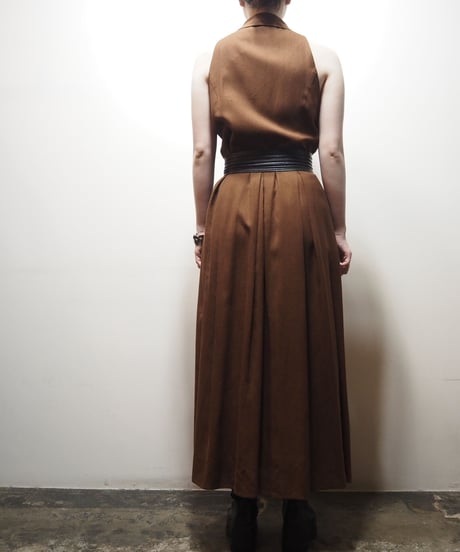 Sleeveless Shirt Dress BR