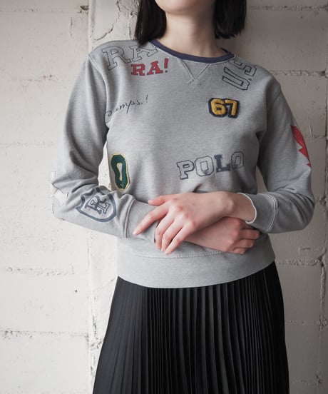 POLO RALPH LAUREN Patch Sweat Shirt LGRNV