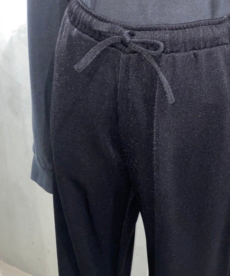 Lame Mix Easy Pants BK