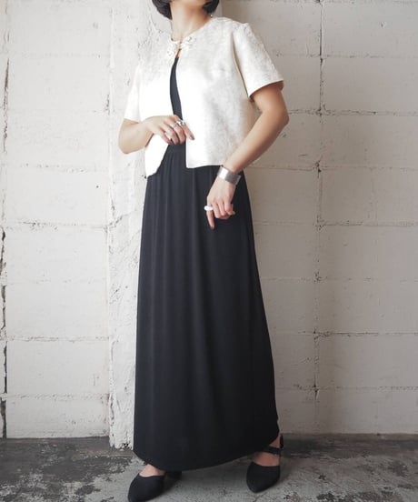 Shadow Pattern Short Sleeve China Jacket IV