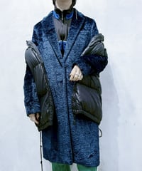 MSGM Velvet Chester Coat NV