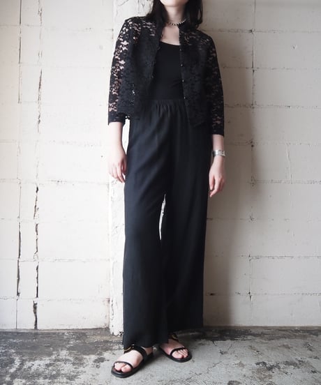 Flower Lace Jacket BK