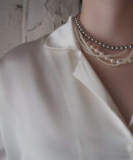 Christian Dior Open Collar Silk Shirt IV