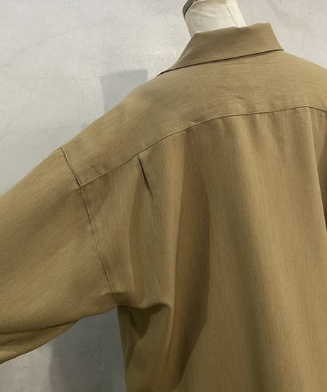 L/S Open Collar Shirt BE