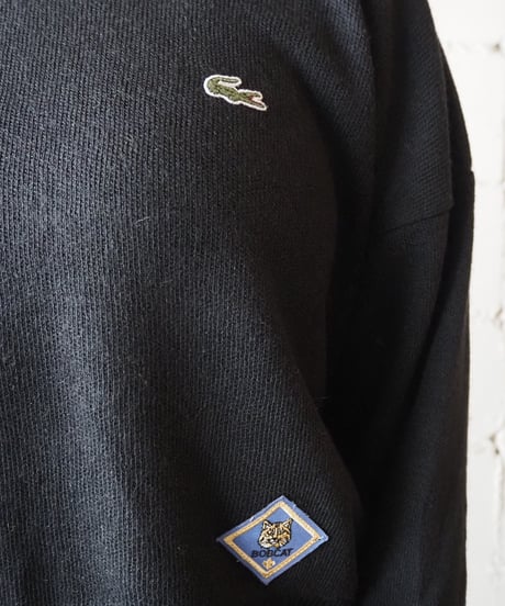 LACOSTE REMAKE Patch Sweater BK