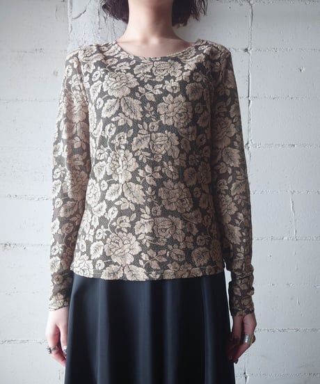 Flower Pattern Cutsewn BKBE
