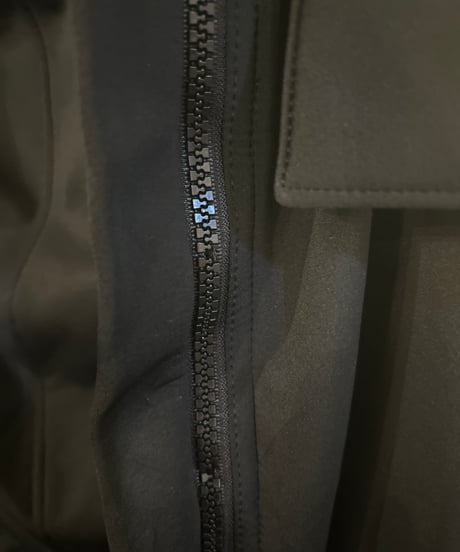Fleece Lining Technical Softshell Hooded Jacket BK