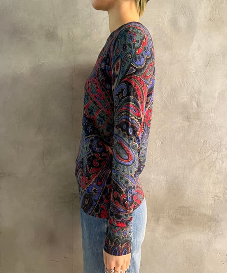 LAUREN Paisley Pattern Catsewn BLRD