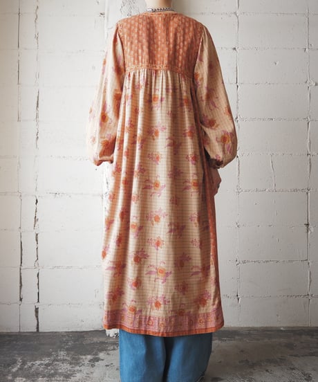 1970's Indian Cotton Dress BEOR